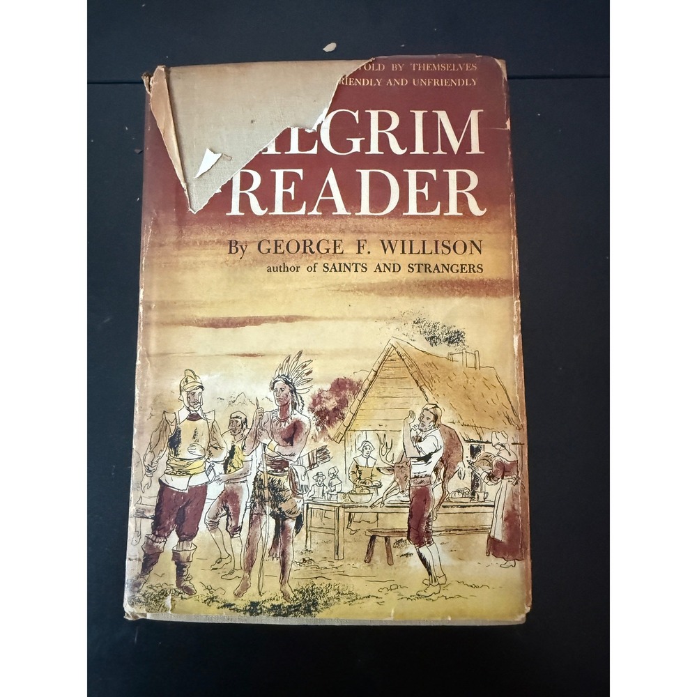 The Pilgrim Reader Willison 1953 First Edition Hardcover Book Heff Lib